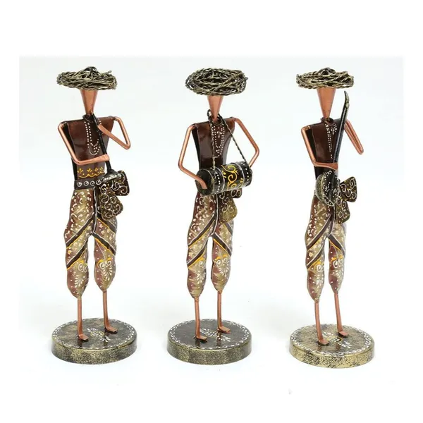 Multicolour_Musician_Men_Showpiece_(Set_Of_3)_For_Home