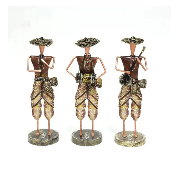 Multicolour_Musician_Men_Showpiece_(Set_Of_3)_For_Home