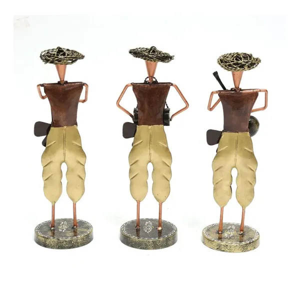 Multicolour_Musician_Men_Showpiece_(Set_Of_3)_For_Home