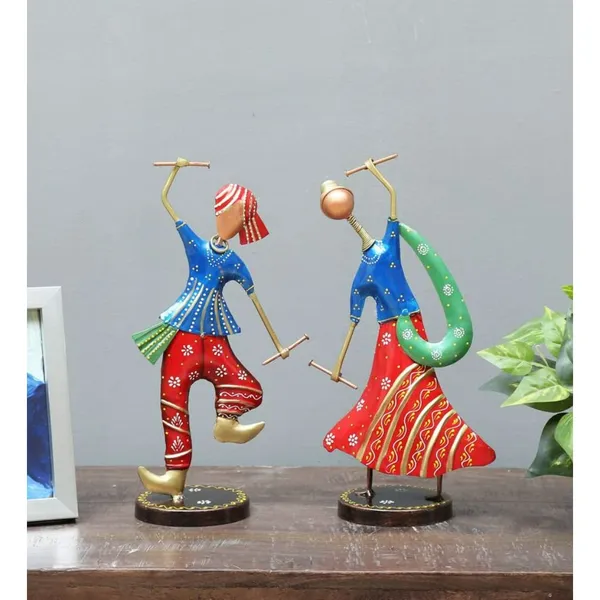 Multicolour_Iron_Metal_Wrought_Human_Figurine_Set_Of_Unique_For_Home_(Set_2)
