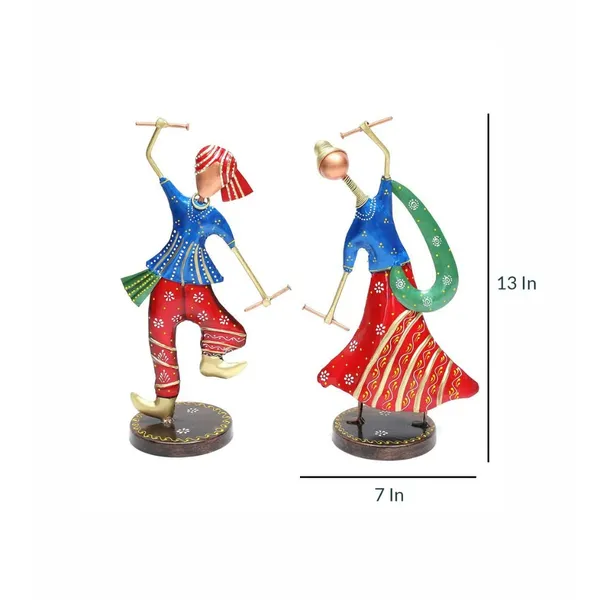 Multicolour_Iron_Metal_Wrought_Human_Figurine_Set_Of_Unique_For_Home_(Set_2)