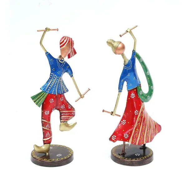 Multicolour_Iron_Metal_Wrought_Human_Figurine_Set_Of_Unique_For_Home_(Set_2)