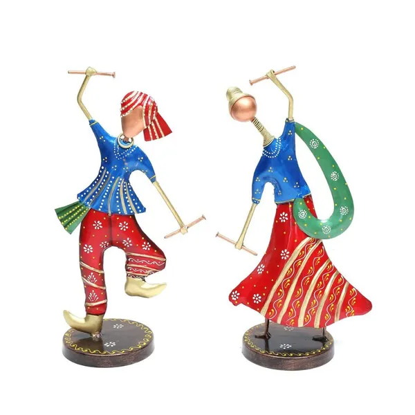 Multicolour_Iron_Metal_Wrought_Human_Figurine_Set_Of_Unique_For_Home_(Set_2)