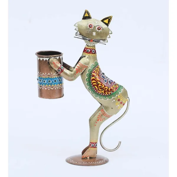 Multicolour_Cat_Pen_Stand_For_Home