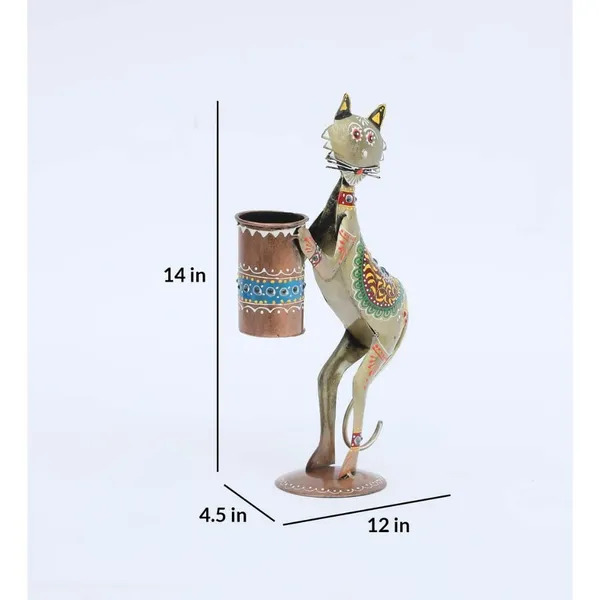 Multicolour_Cat_Pen_Stand_For_Home