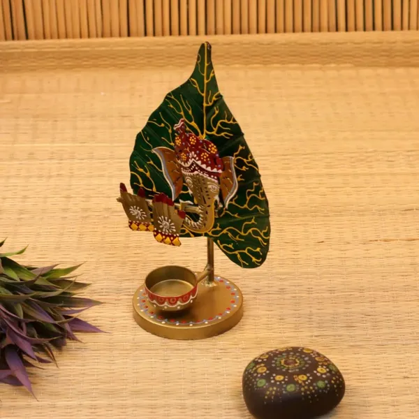 Multicolour_Pan_Ganesha_Tea_Light_Table_Decoration_For_Home
