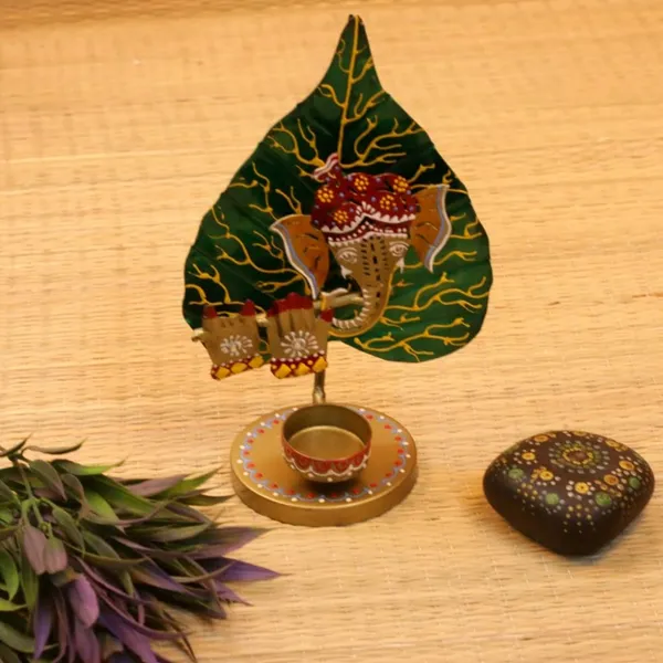Multicolour_Pan_Ganesha_Tea_Light_Table_Decoration_For_Home