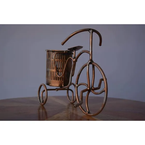 Bronze_Cycle_Pen_Stand_Showpiece_For_Home