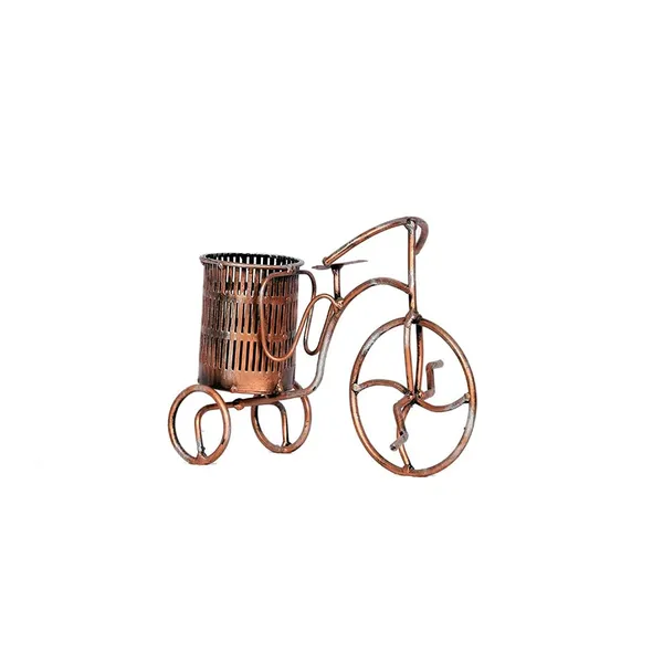 Bronze_Cycle_Pen_Stand_Showpiece_For_Home