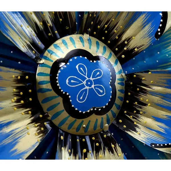 Blue_Iron_Flower_Wall_Art_For_Home