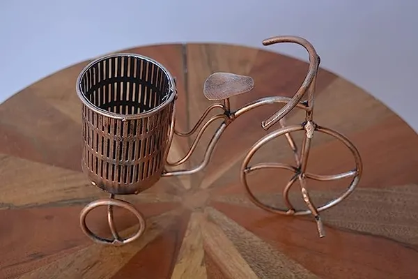 Gold_Cycle_Pen_Stand_For_Home