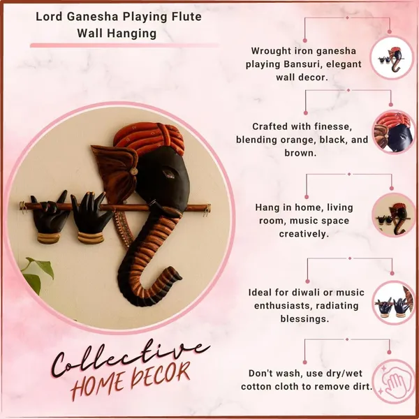 Multi_Metal_Ganesha_Flute_Wall_Hanging_Gift_For_Home