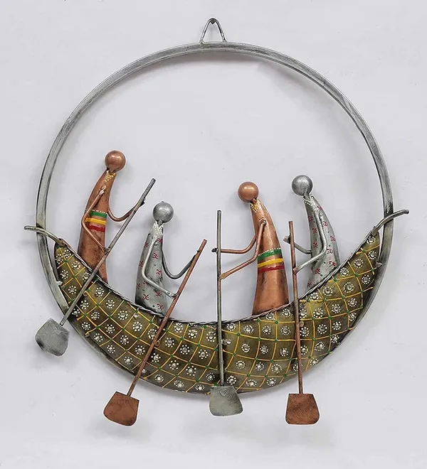 Multicolour_Round_Boat_Wall_Art_For_Home