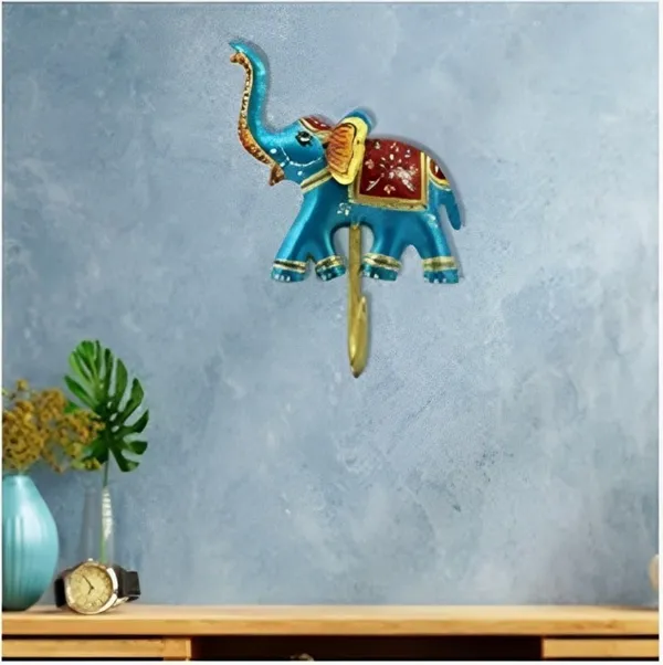 Multicolour_Elephant_Key_Holder_For_Home