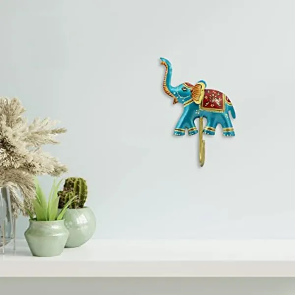Multicolour_Elephant_Key_Holder_For_Home