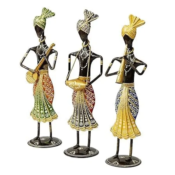 Multicolour_Rajasthani_Musician_Man_Showpiece_For_Home_(Set_Of_3)