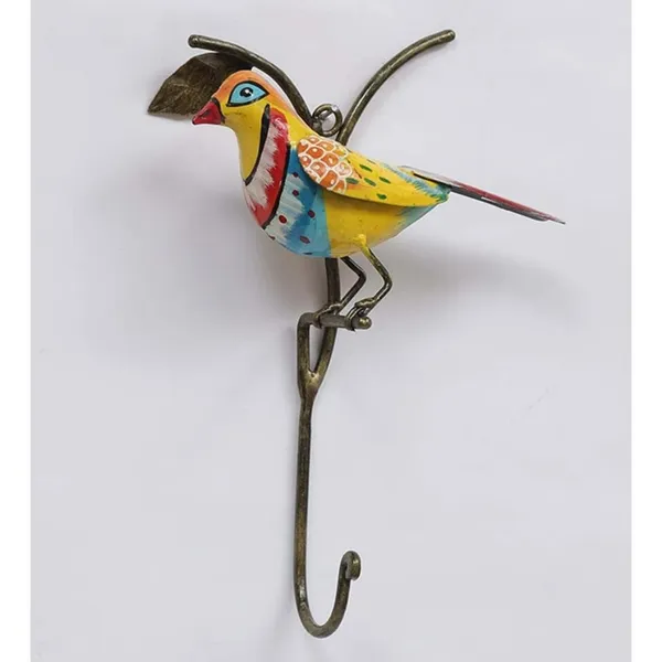 Multicolor_Cannary_Bird_Key_Holder_With_Single_Hook_Unique_For_Home