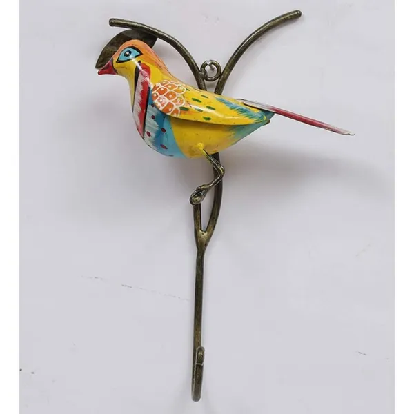 Multicolor_Cannary_Bird_Key_Holder_With_Single_Hook_Unique_For_Home