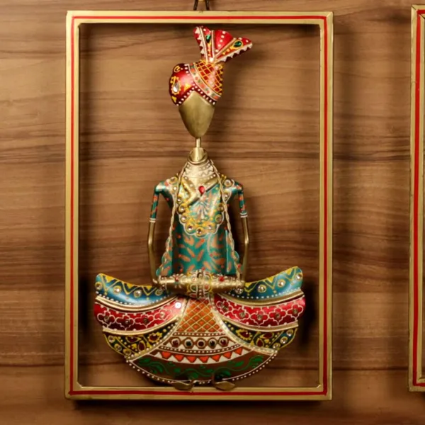 Multicolour_Musician_Man_In_Frame_For_Home_(Set_Of_3)