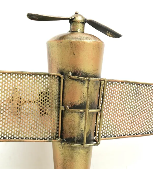 Golden_Airplane_Wall_Art_For_Home