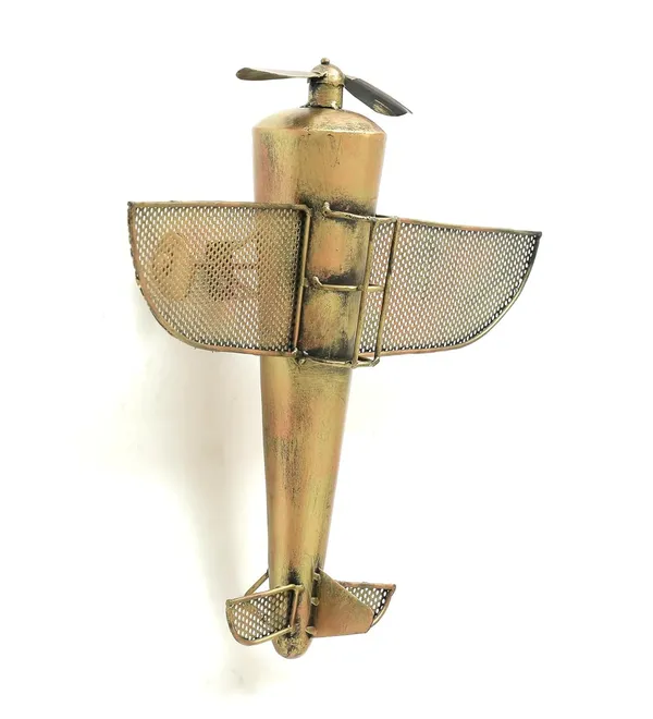Golden_Airplane_Wall_Art_For_Home