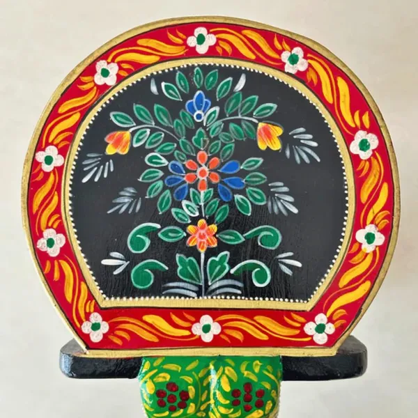 Multicolour_Wooden_Handcrafted_Elephant_Stool_For_Home