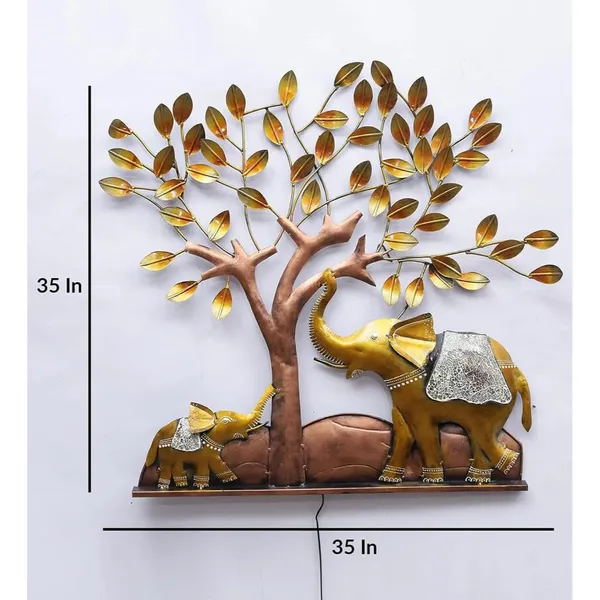 Multicolor_Elephant_And_Tree_With_Led_For_Home