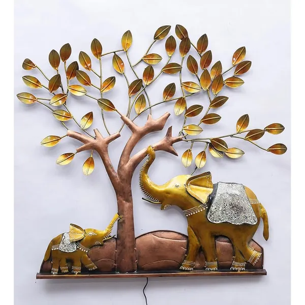 Multicolor_Elephant_And_Tree_With_Led_For_Home