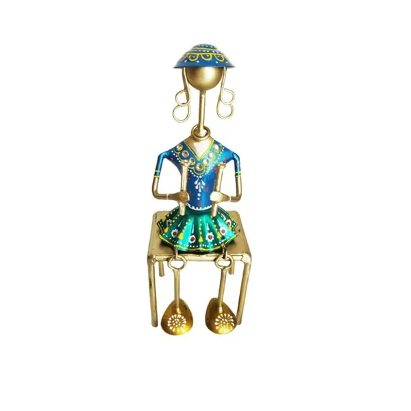Multicolour_Iron_Tribal_Musician_Sitting_Doll_Showpiece_Figurines_(Set_Of_3)_For_Home