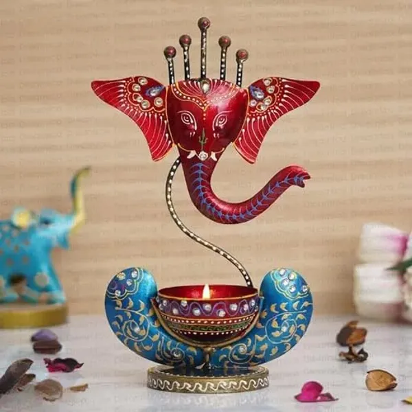 Multicolour_Lord_Ganesha_Tea_Light_Candle_Holder_Ganpati_Deepak_For_Home