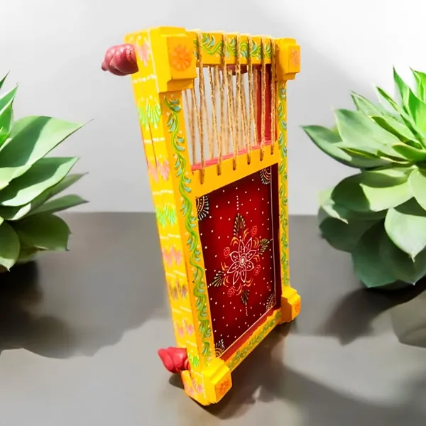 Multicolour_Wooden_Khaat_Charpai_Showpiece_For_Home
