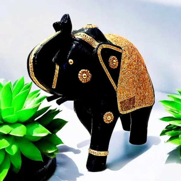 Multicolour_Wooden_Handcrafted_Rajasthani_Elephant_Figurine_Big_Traditional_Showpiece_For_Home