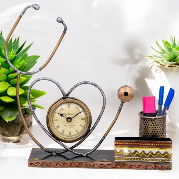 Multicolor_Iron_Painted_Doctor_S_Desk_Pen_Stand_Beautiful_Table_For_Home