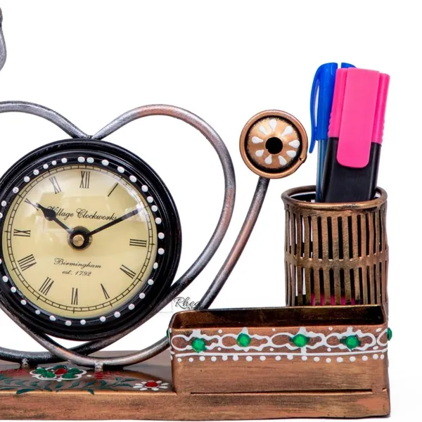 Multicolour_Metal_Doctor_Stethoscope_Theme_Pen_Stand_Desk_Organizer_For_Home
