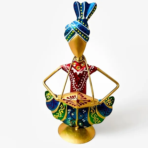 Multicolour_Iron_Rajasthani_Musician_Mini_Doll_Showpiece_(Set_Of_3)_For_Home