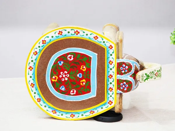 Multicolour_Wooden_Handcrafted_Elephant_Stool_For_Home