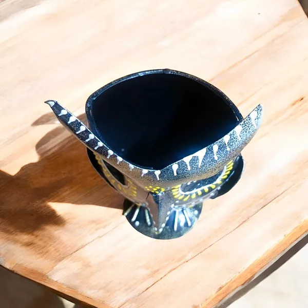 Multicolour_Iron_Owl_Pen_Stand_Pencil_Holder_Desk_Organizer_For_Home