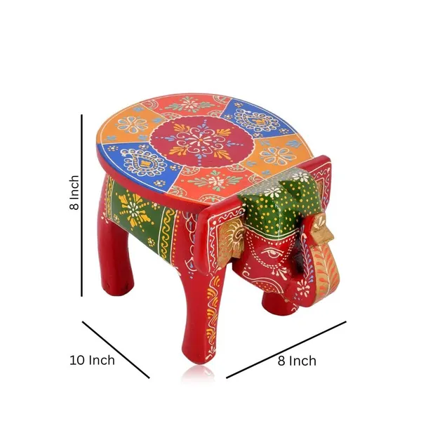 Redandgreen_Wooden_Elephant_Mini_Stool_Handcrafted_For_Home