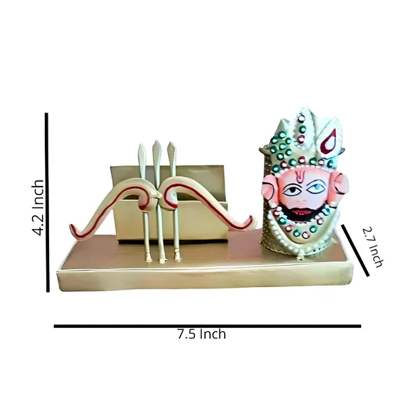 Multicolour_Pen_Holder_With_Mobile_Stand_Khatu_Shyam_Ji_Design_For_Office_Home