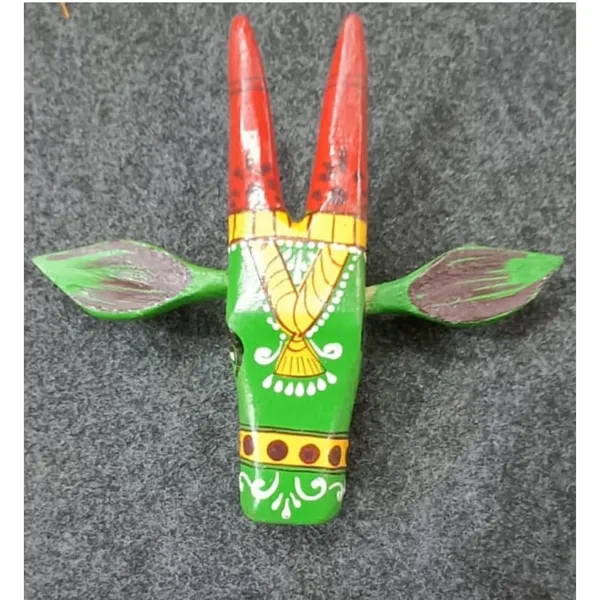 Green_Wooden_Handpainted_Cow_Head_Wall_Hanging_Nandi_Bull_For_Home