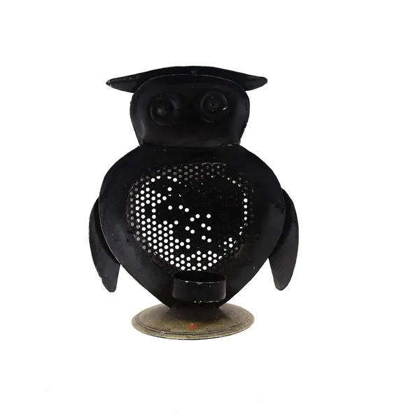 Antiquebronze_Iron_Handicraft_Decorative_Owl_Tea_Light_Holder_Bronze_Wrought_For_Home