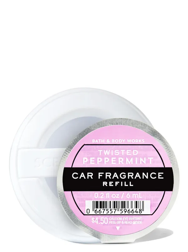 Car_Freshner_Bath_&_Body_Works_Twisted_Peppermint_6_Ml_Refill