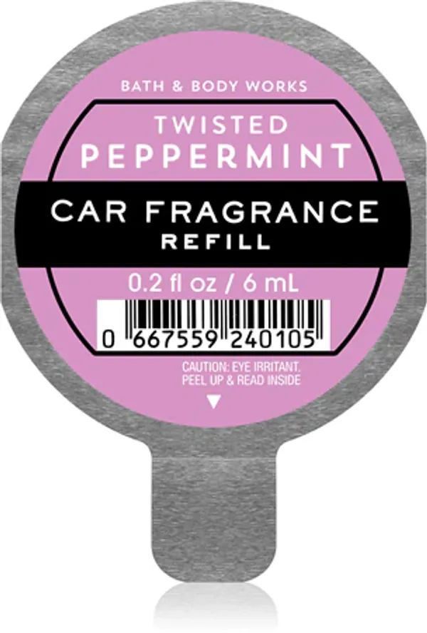 Car_Freshner_Bath_&_Body_Works_Twisted_Peppermint_6_Ml_Refill