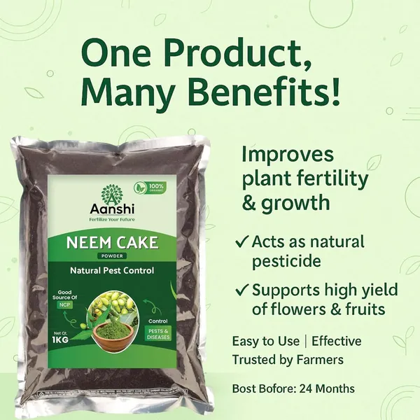 Neem_Cake_Powder_Organic_Fertilizer_&_Natural_Pest_Repellent_For_Plants_&_Soil_Ideal_For_Home_Garden,_Terrace_Farming_&_Agriculture_900G