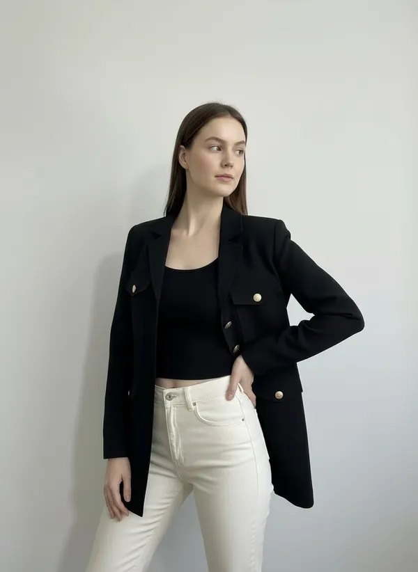 Black_Signature_Party_Blazer_For_Women