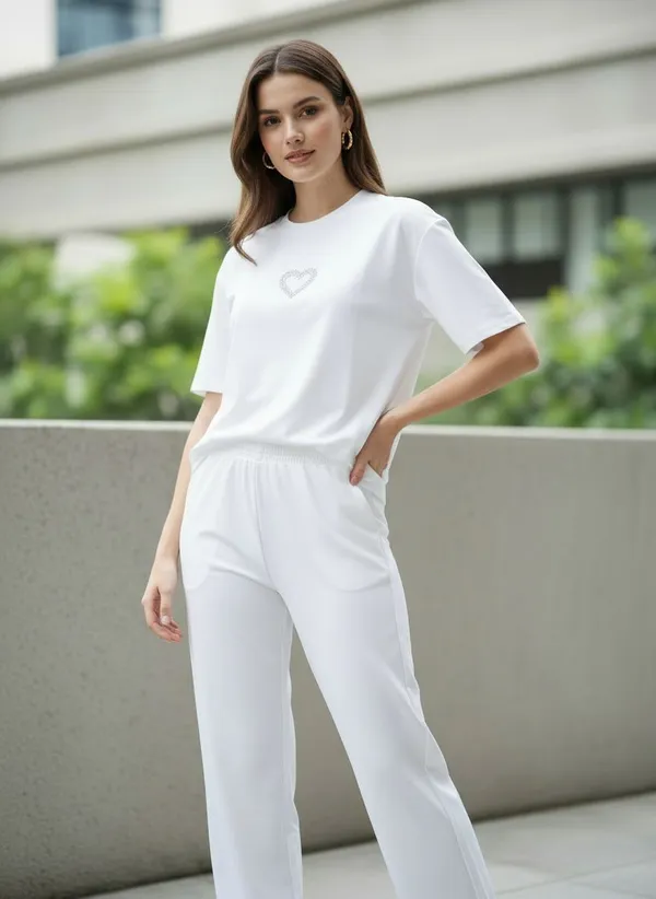 White_Soft_Love_Knit_Co-Ord_For_Women
