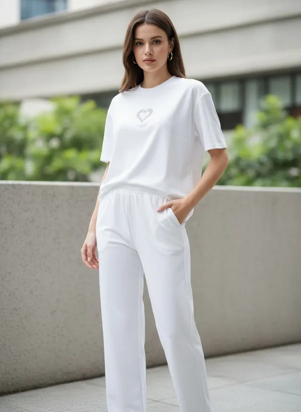 White_Soft_Love_Knit_Co-Ord_For_Women