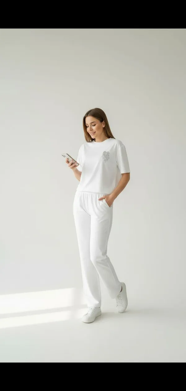 White_Soft_Love_Knit_Co-Ord_For_Women