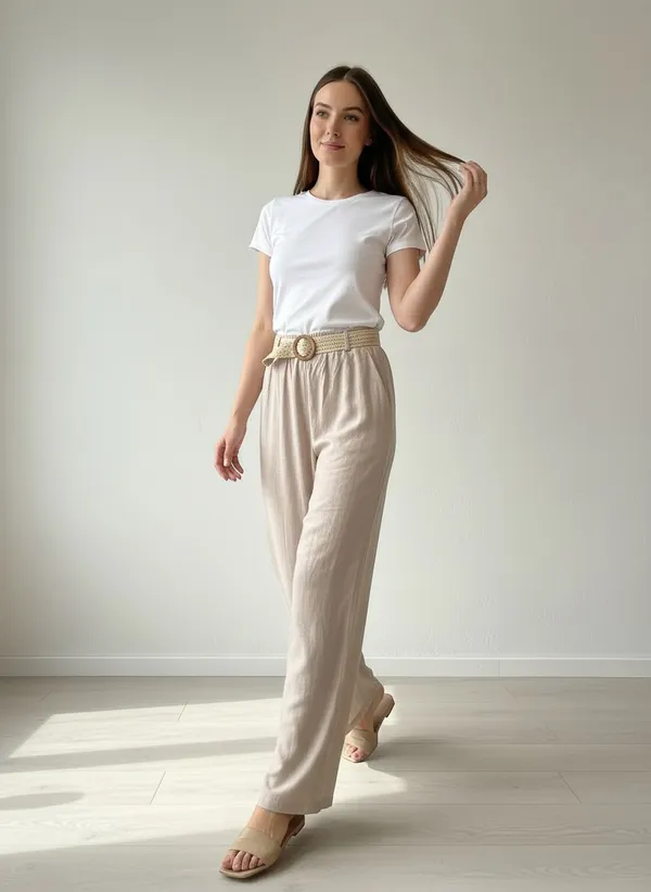 Beige_linen_plazzo_pants_super_comfy_For_Women