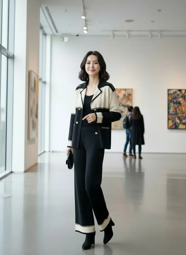 Black_&_White_Knit_Edit_Co-Ord_Set_For_Women